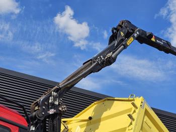 TGS 33.480 6x6 / PALFINGER Z CRANE / 2 SIDE TIPPER